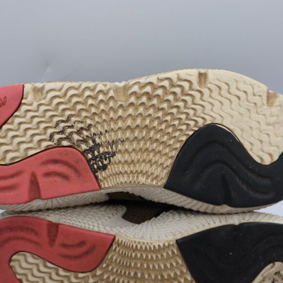 Used Adidas Prophere Trace Olive All-Green Sneakers Men's Size 11 - Picture 4 of 12